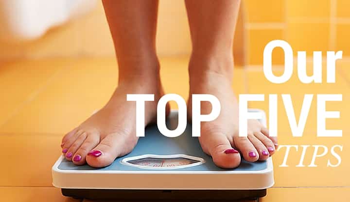 Our Top 5 Weight Loss Tips