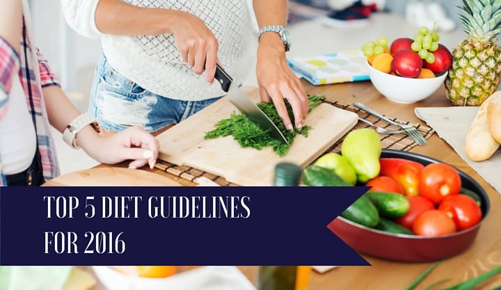 Top 5 New Dietary Guidelines Announced