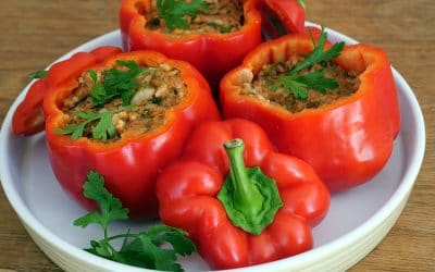 Low-Calorie Stuffed Bell Pepper Recipe