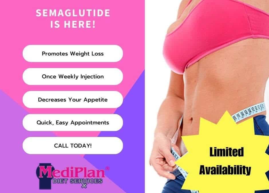 Semaglutide Is Available At Mediplan Diet Services!