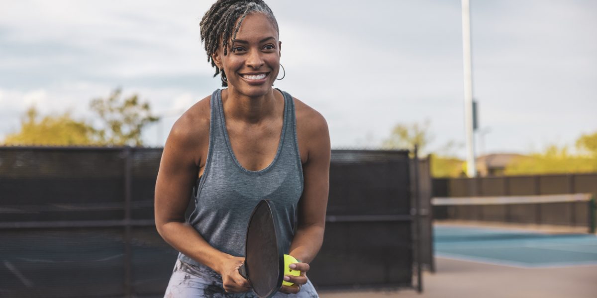 Pickleball scenes at the local pickle ball courts